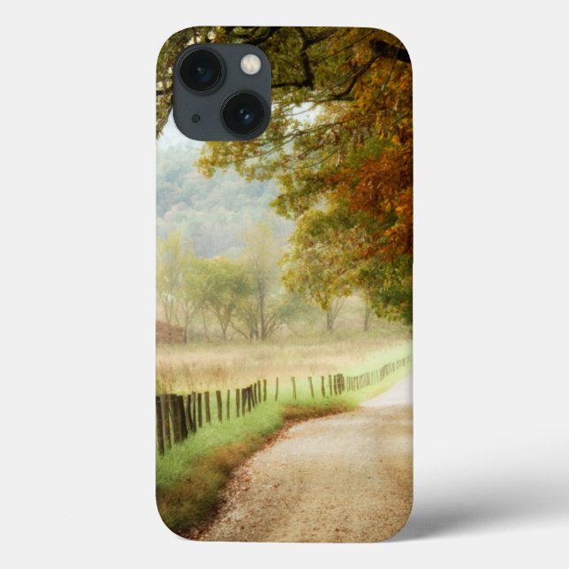 Coques Case-Mate iPhone Automne sur une route de campagne (Verso)