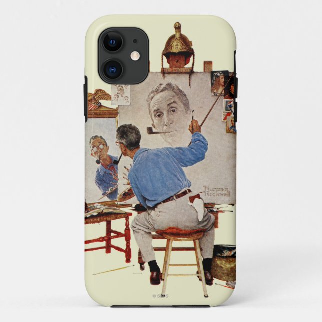 Coques Case-Mate iPhone Autoportrait triple (Dos)