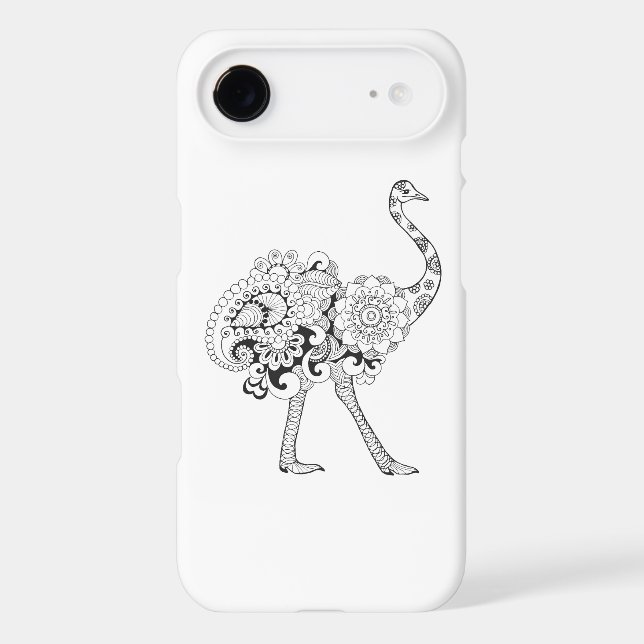 Coques Case-Mate iPhone Autruche inspirée (Verso)