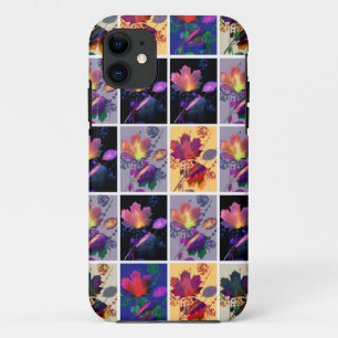 Case-Mate iPhone Case Autumn Leaves Rustic Patchwork