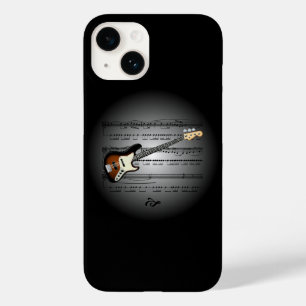 Coque Pour iPhone 14 Avant Garde ~ Guitare électrique 01