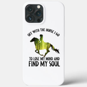 Case-Mate iPhone Case Avec Le Cheval Je Vais Perdre Ma Forêt D'Esprit