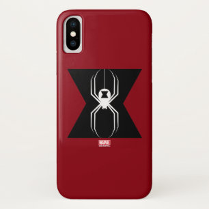 Coque iPhone X Avengers   Icône de Black Widow