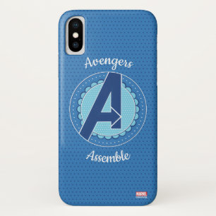 Case-Mate iPhone Case Avengers   Logo Avengers en découpure