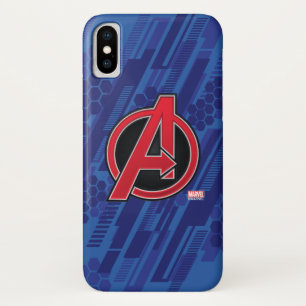 Case-Mate iPhone Case Avengers Motif de logo rouge Avengers haute tech