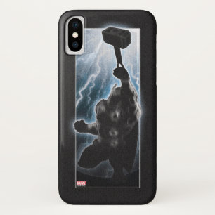 Coques Pour iPhone Avengers Thor Caractère Silhouette