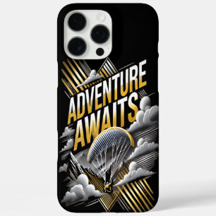 Coques iPhone 16 Pro Max Aventure Attend Avec Frissons Parachute Descente