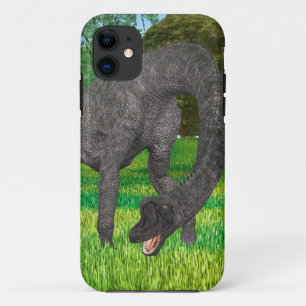 Coques Pour iPhone Aventure de dinosaure à long cou dans la jungle
