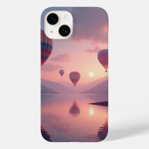 Coque Pour iPhone 14 Aventures en montgolfière rêvées