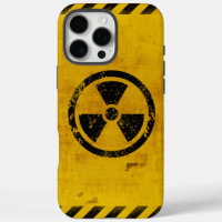 Avertissement de radiation de danger Arrière - pla