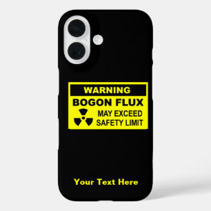 Coque Pour iPhone 16 Avertissement : Flux de Bogon