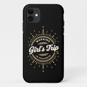 Case-Mate iPhone Case Avertissement Voyage de Filles en Cours Vacances d