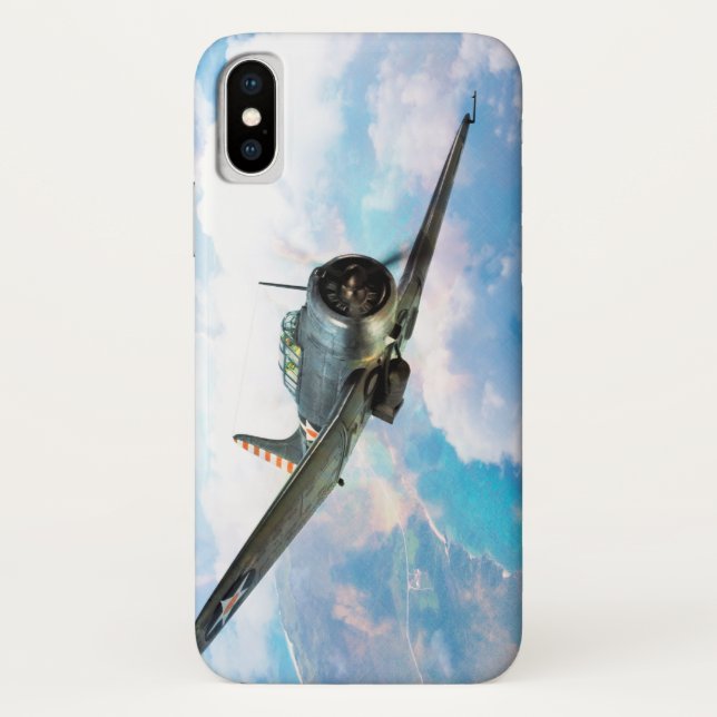 Coques Case-Mate iPhone Aviation Art Device Cass  "SBD Dauntless" (Dos)