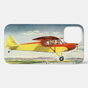 Case-Mate iPhone Case Avion de transport vintage au-dessus des champs de