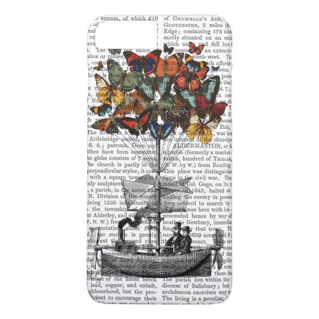 Coques Case-Mate iPhone Avion papillon (Dos)