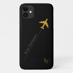 Coque iPhone 11 avion personnalisé