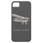 Avion vintage, plans de vol