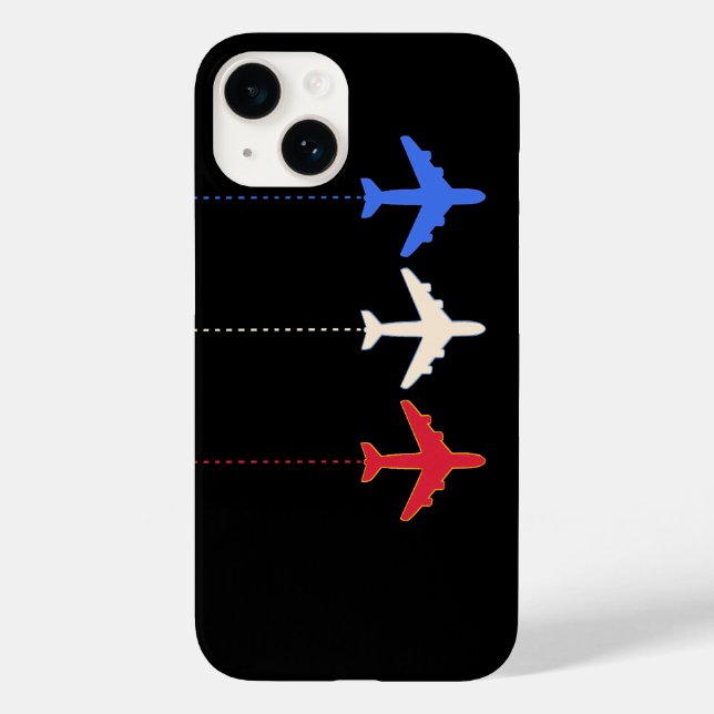 Coques Case-Mate iPhone Avions de ligne (Verso)