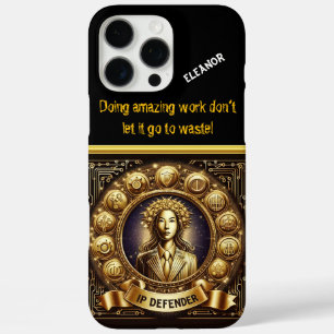 Coques iPhone 16 Pro Max Avocat défendant la propriété intellectuelle