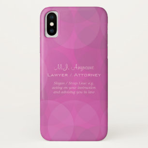 Case-Mate iPhone Case Avocat des femmes / Avocat des cercles roses
