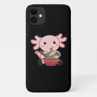 Axolotl Nourriture Ramen Japonais Nourriture Kawai