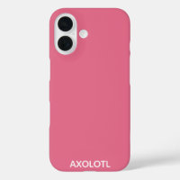Axolotl pink color name