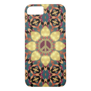 Etui iPhone Case-Mate Aztec Boho Désert Paix SunFlower Téléphone case