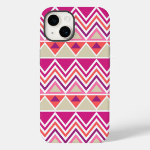 Coque Pour iPhone 14 Aztec Chevron #12 @ VictoriaShaylee