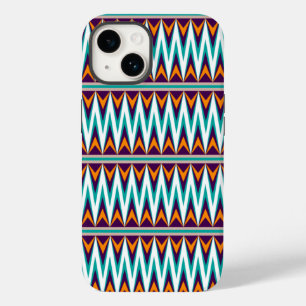 Coque Pour iPhone 14 Aztec Chevron #8 @ VictoriaShaylee