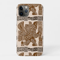 Aztec Eagle Guerrier Tribal Art antique