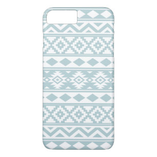 Etui iPhone Case-Mate Aztec Essence Ptn III b Canard Oeuf Bleu & Blanc