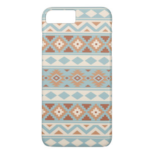 Coque Case-Mate Pour iPhone Aztec Essence Ptn IIIb Blue Cream Terracottas