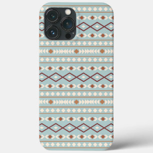 Case-Mate iPhone Case Aztec Formes Motif Rusts Crème Turquoise-Bleu