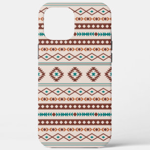 Case-Mate iPhone Case Aztec Rusts Crème Turquoise Motifs mélangés Motif