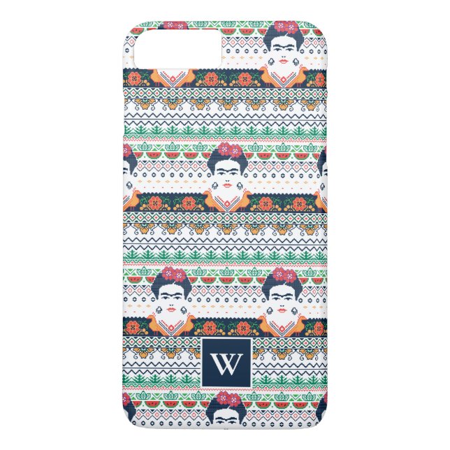 Coques Case-Mate iPhone Aztèque de Frida Kahlo | (Dos)