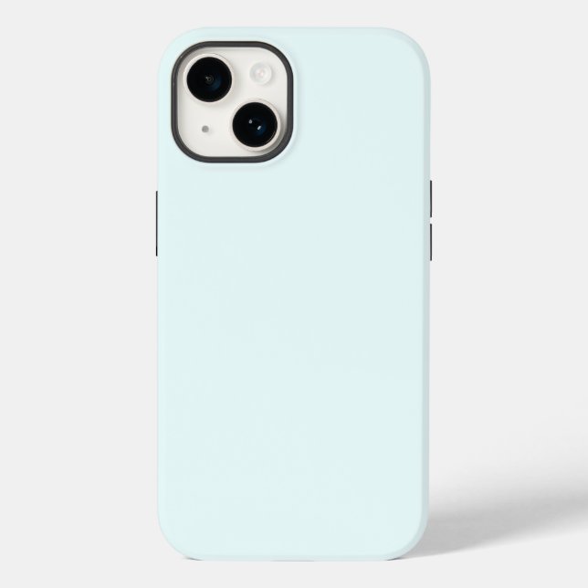 Coques Case-Mate iPhone Azure (couleur X11/web) (couleur solide) (Verso)