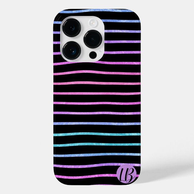 Coques Case-Mate iPhone Bac téléphonique personnalisé avec bandes d'huile  (Verso)