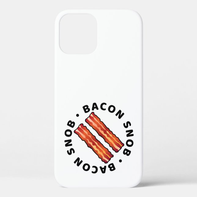 Coques Case-Mate iPhone Bacon Snob (Verso)