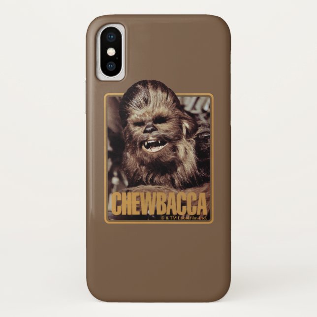 Coques Case-Mate iPhone Badge Chewbacca (Dos)