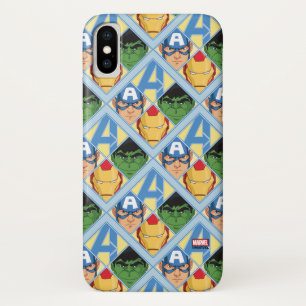 Case-Mate iPhone Case Badge Visage des Avengers