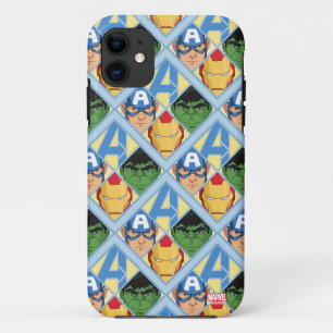 Case-Mate iPhone Case Badge Visage des Vengeurs