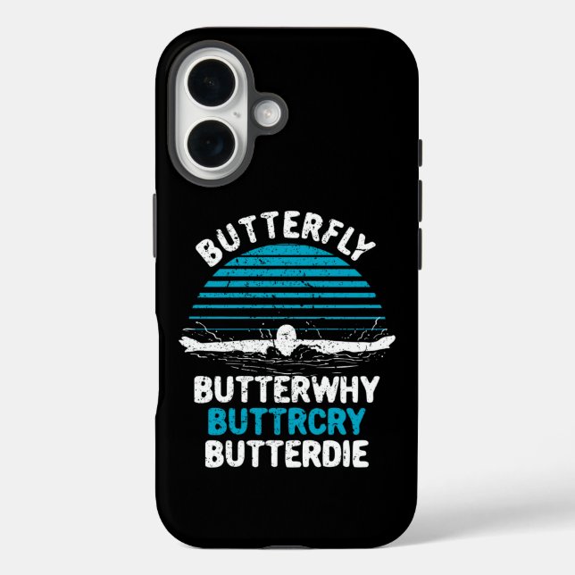 Coques Case-Mate iPhone Baignade - Papillon papillon (Verso)