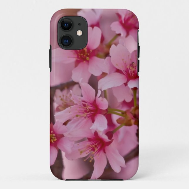 Coques Case-Mate iPhone Bain en rose japonais cerise fleurs Sakura (Dos)