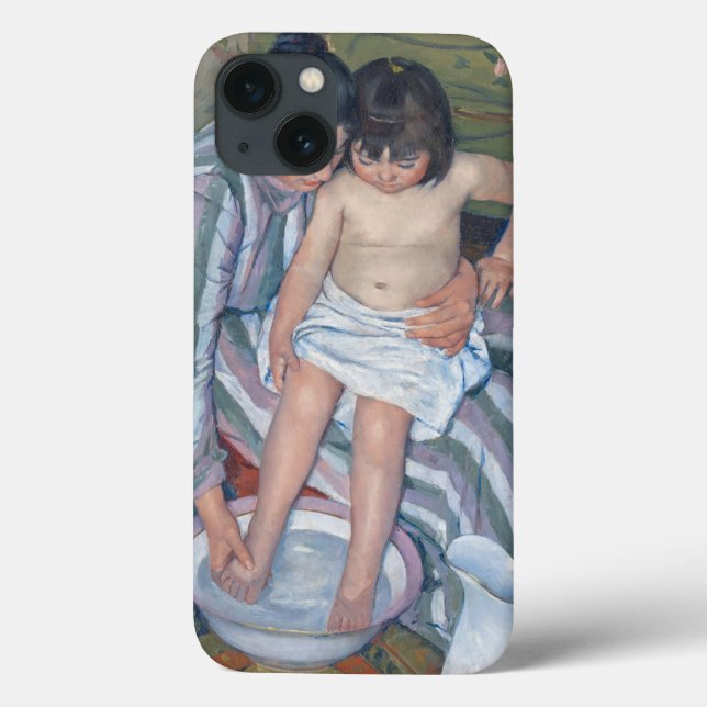 Coques Case-Mate iPhone Bain pour enfant, 1893 (huile sur toile) (Verso)