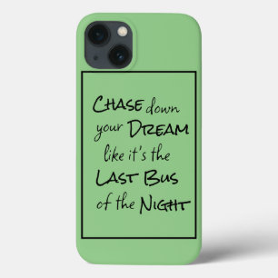 Case-Mate iPhone Case "Baisse ton rêve..." Phrase noir