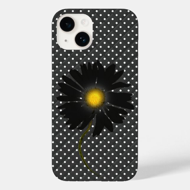 Coques Case-Mate iPhone Baisson Noir À Points (Verso)