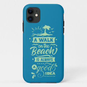 Case-Mate iPhone Case Balade sur la plage Les amateurs d'océan Palm Tree