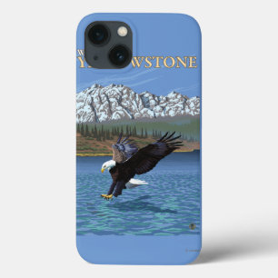 iPhone 13 Case Bald Eagle Diving - West Yellowstone, MT