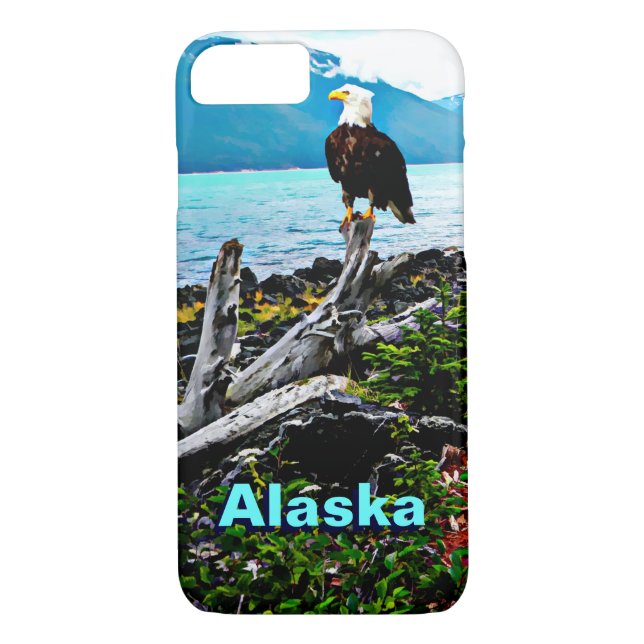Coques Case-Mate iPhone Bald Eagle Sur La Côte De L'Alaska (Dos)