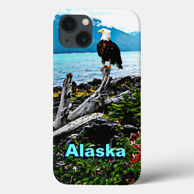 Coques Case-Mate iPhone Bald Eagle Sur La Côte De L'Alaska (Verso)